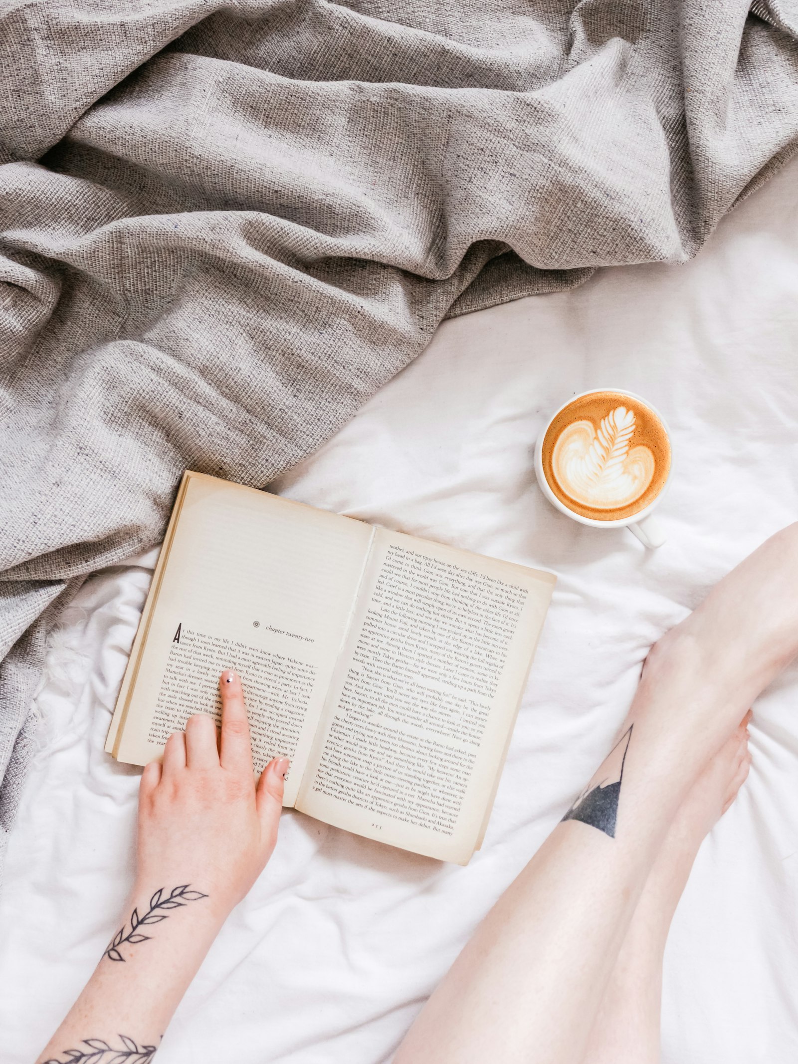 Learn a skill, person reading in a quiet nook